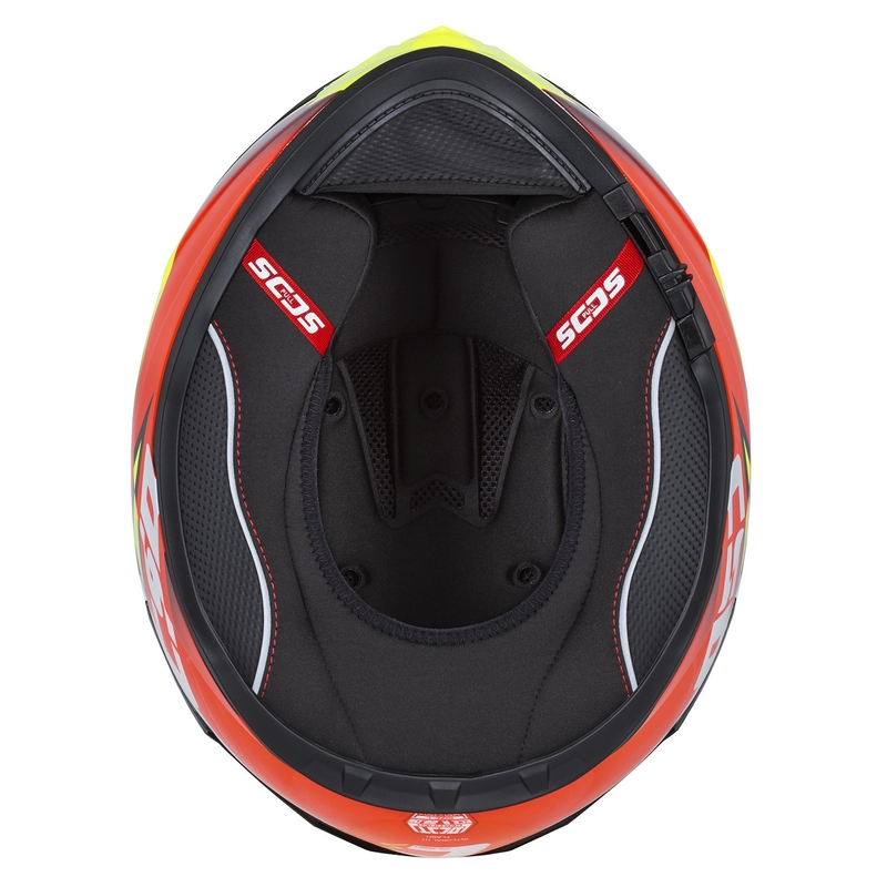 Integrálna prilba na motocykel Cassida Integral GT 2.1 Flash fluorescenčno žlto-červeno-čierno-biela
