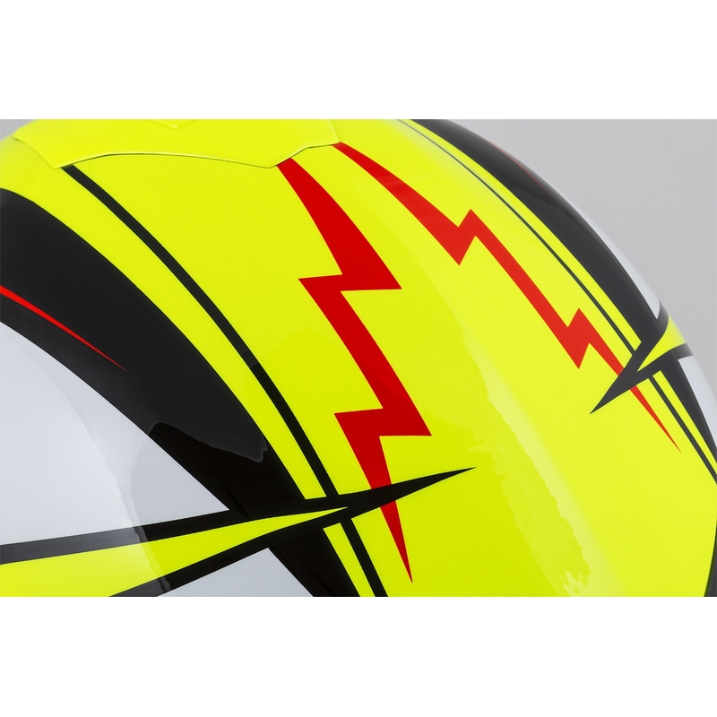 Integrálna prilba na motocykel Cassida Integral GT 2.1 Flash fluorescenčno žlto-červeno-čierno-biela