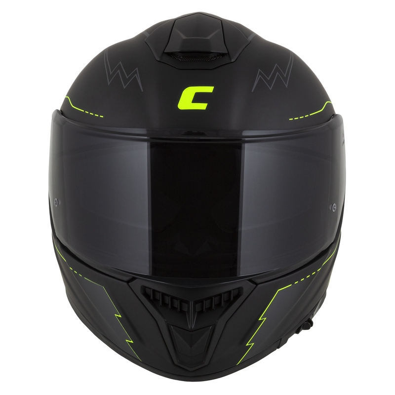 Integrálna prilba na motocykel Cassida Integral GT 2.1 Flash čierno-fluorescenčno žlto-sivá