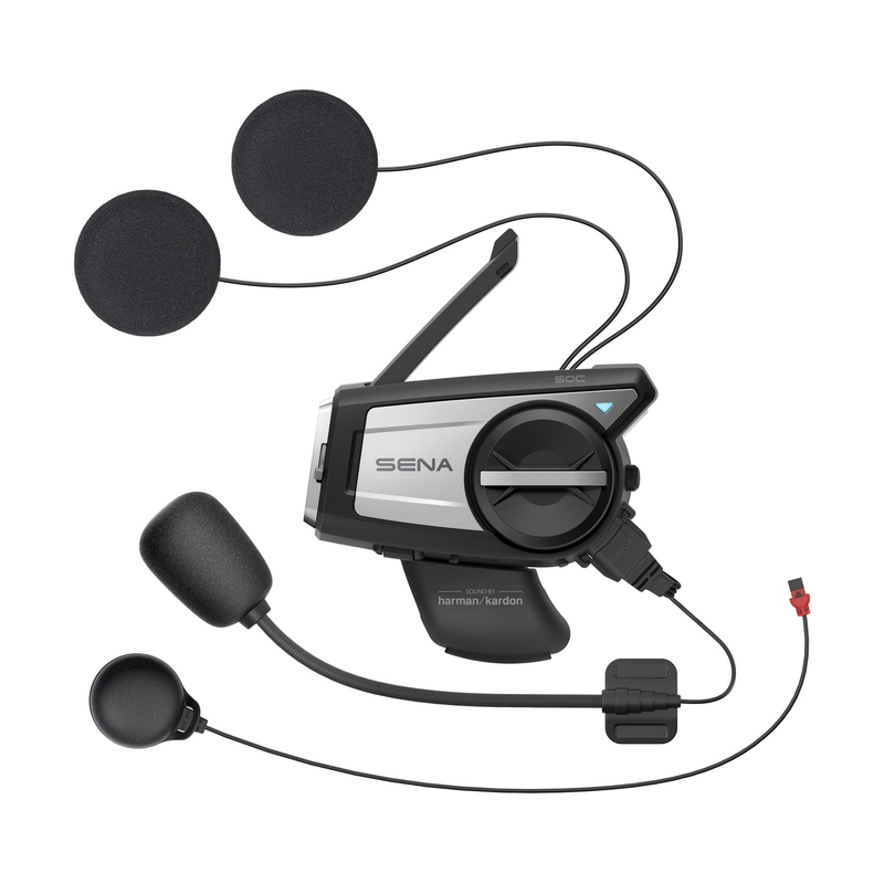 Mesh headset SENA 50C so 4K kamerou