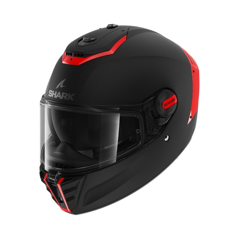 Integrálna prilba na motocykel SHARK SPARTAN RS Blank SP čierno-červená matná