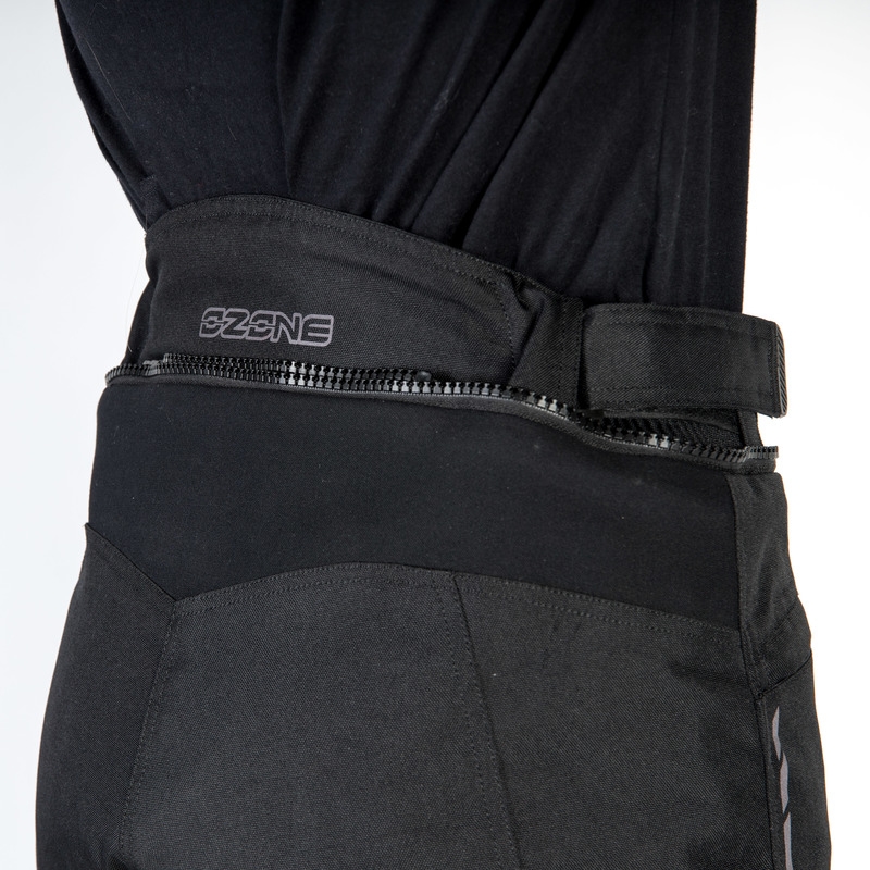 Dámske nohavice motocykel Ozone Flow čierne výpredaj