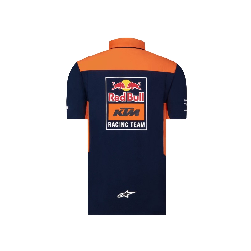 Košeľa KTM Red Bull Racing Official Teamline modro-oranžová výpredaj