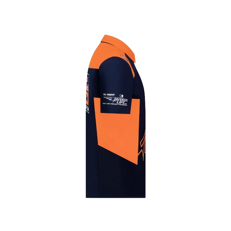 Košeľa KTM Red Bull Racing Official Teamline modro-oranžová výpredaj