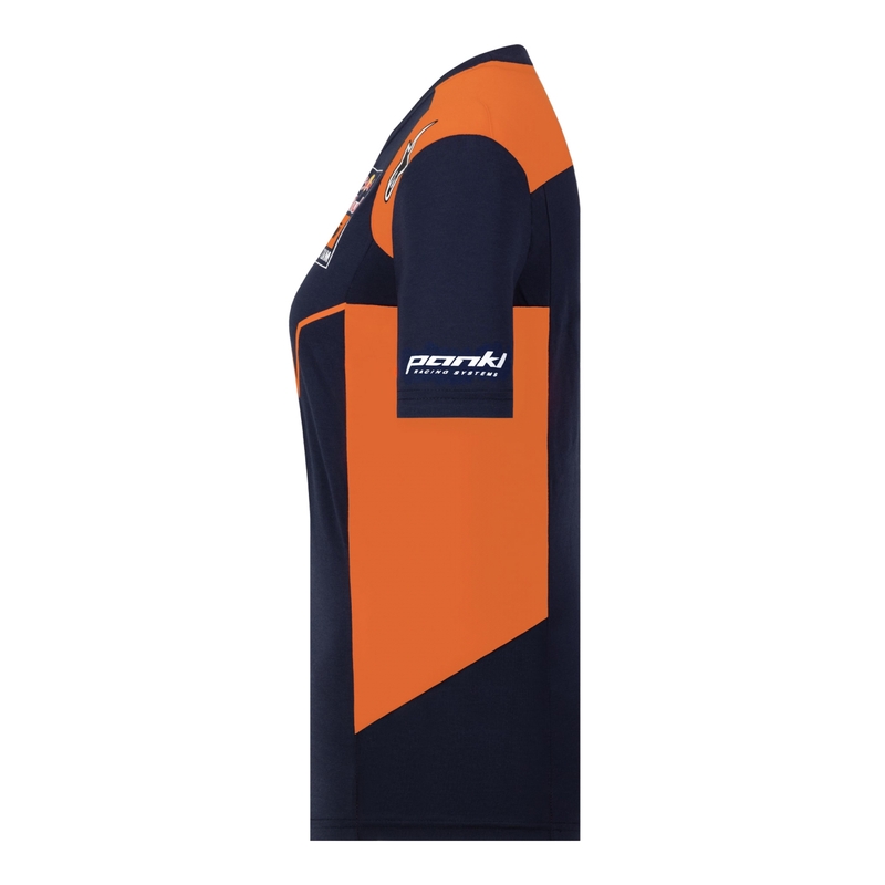 Dámske tričko KTM Red Bull Racing Official Teamline modro-oranžové výpredaj