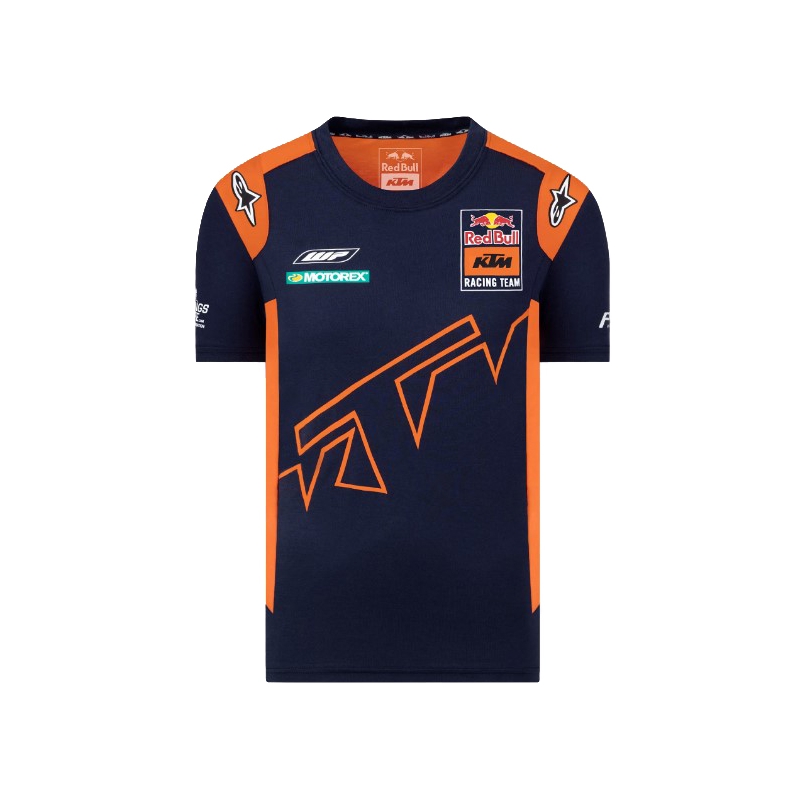 Detské tričko KTM Red Bull Racing Official Teamline modro-oranžové