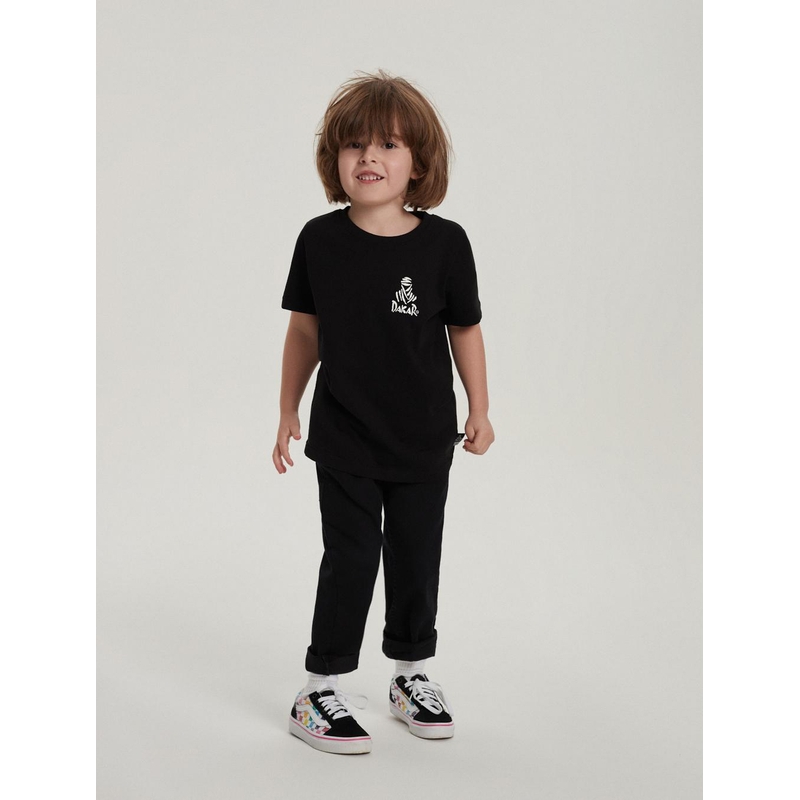 Detské tričko DAKAR DKR KID 322 čierne