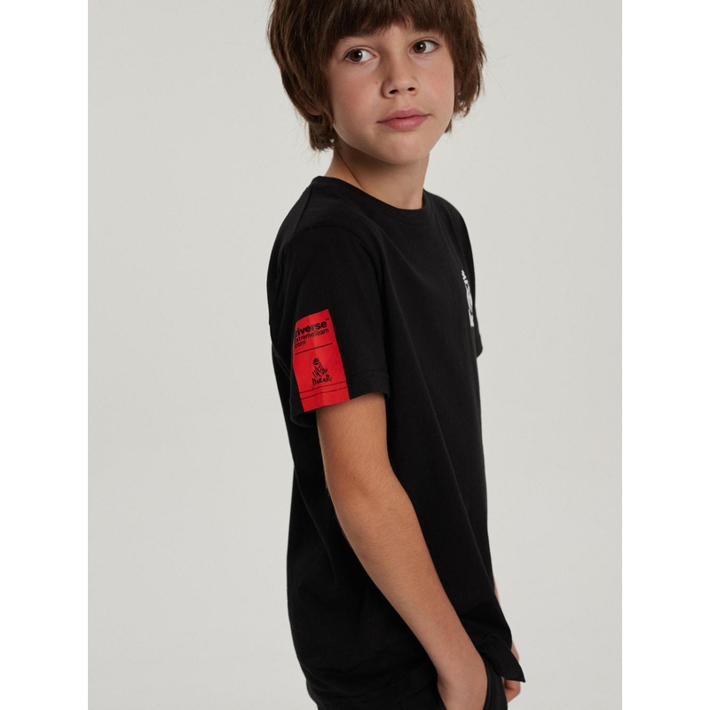 Detské tričko DAKAR DKR KID 322 čierne