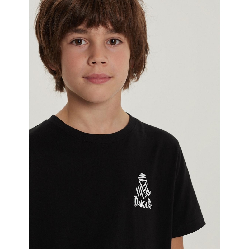 Detské tričko DAKAR DKR KID 322 čierne