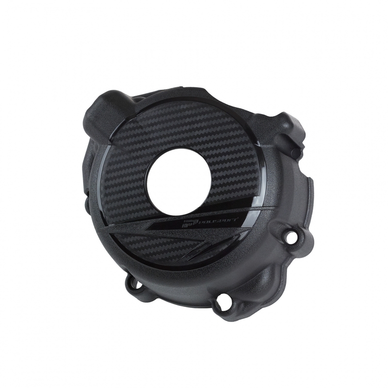 Ignition cover POLISPORT čierna pre SUZUKI DR-Z 400 2000-2007