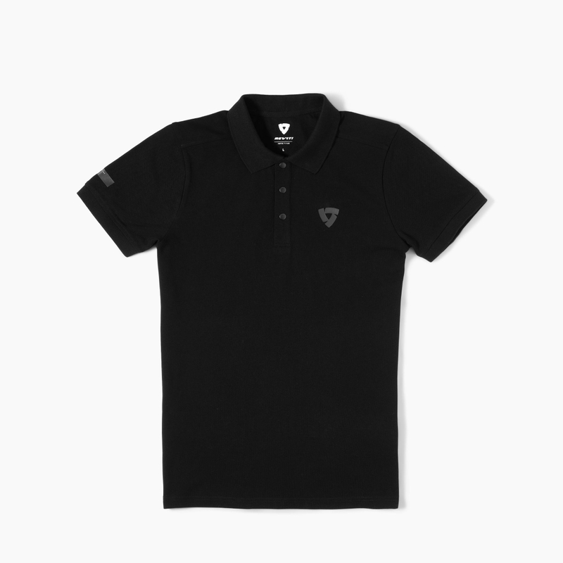 Polo tričko Revit Throwback čierne výpredaj