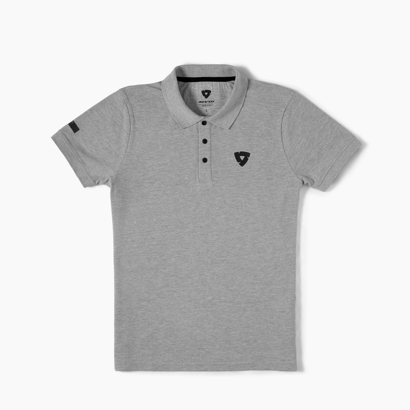 Polo tričko Revit Throwback šedé výpredaj