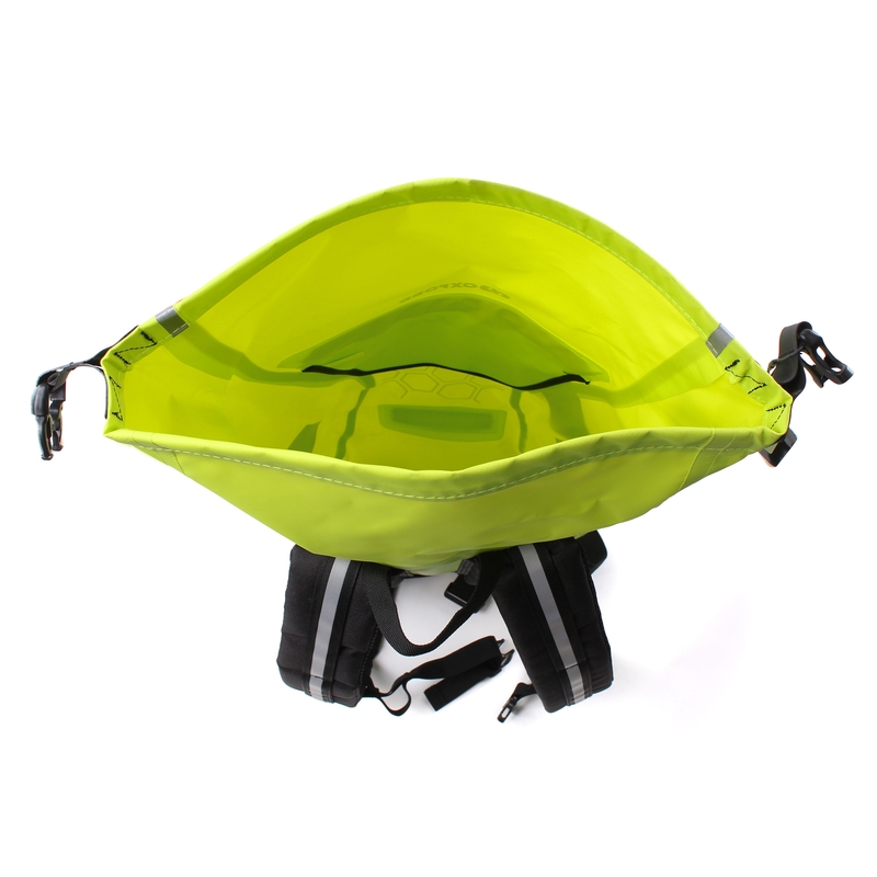 Batoh odolný proti vode Oxford AQUA V12 fluorescenčno žltý 12 l