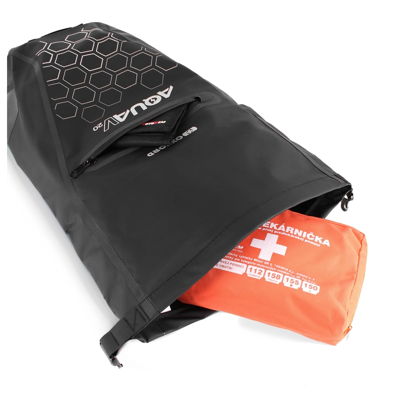 Batoh odolný proti vode Oxford AQUA V20 čierny 20 l