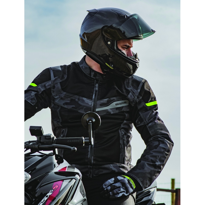 Bunda na motocykel Oxford Dakar D2D Air maskáčová šedá výpredaj