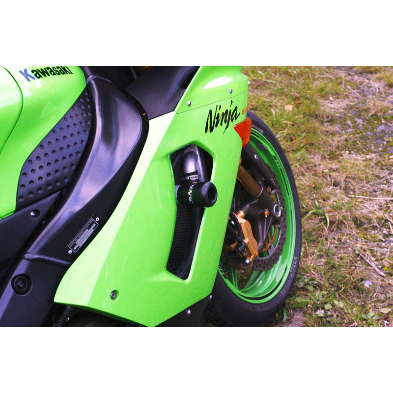 Padacie protektory - Kawasaki ZX-6R (2005 - 2006) bez úpravy kapotáže Gatling