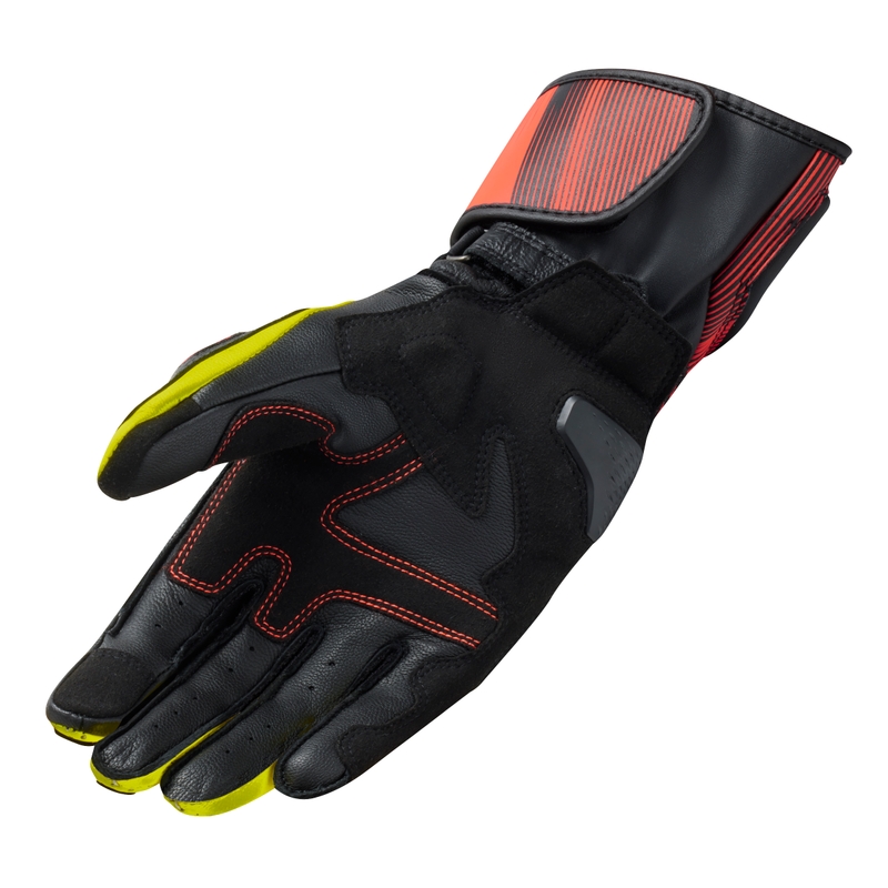 Rukavice na motocykel Revit Metis 2 čierno-fluorescenčno žlté výpredaj