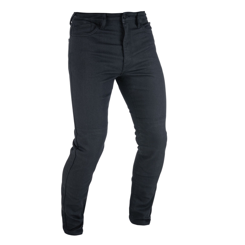 Jeansy na motocykel Oxford Original Approved Jeans AA Slim fit čierne