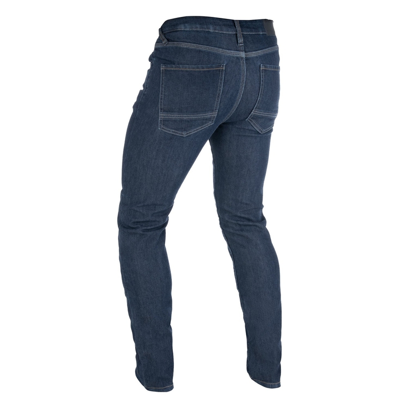 Jeansy na motocykel Oxford Original Approved Jeans AA Slim fit tmavomodré