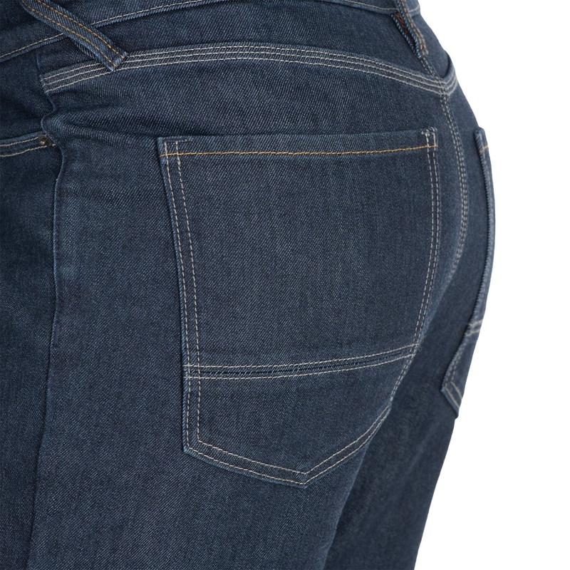 Jeansy na motocykel Oxford Original Approved Jeans AA tmavomodré