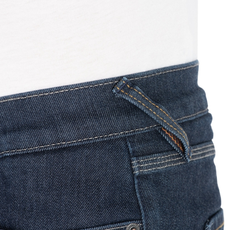 Jeansy na motocykel Oxford Original Approved Jeans AA tmavomodré