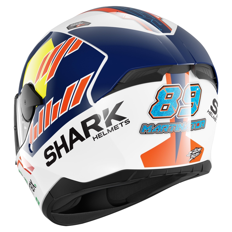 Integrálna prilba na motocykel SHARK D-SKWAL 2 Replica Jorge Martin bielo-červeno-modro-žltá