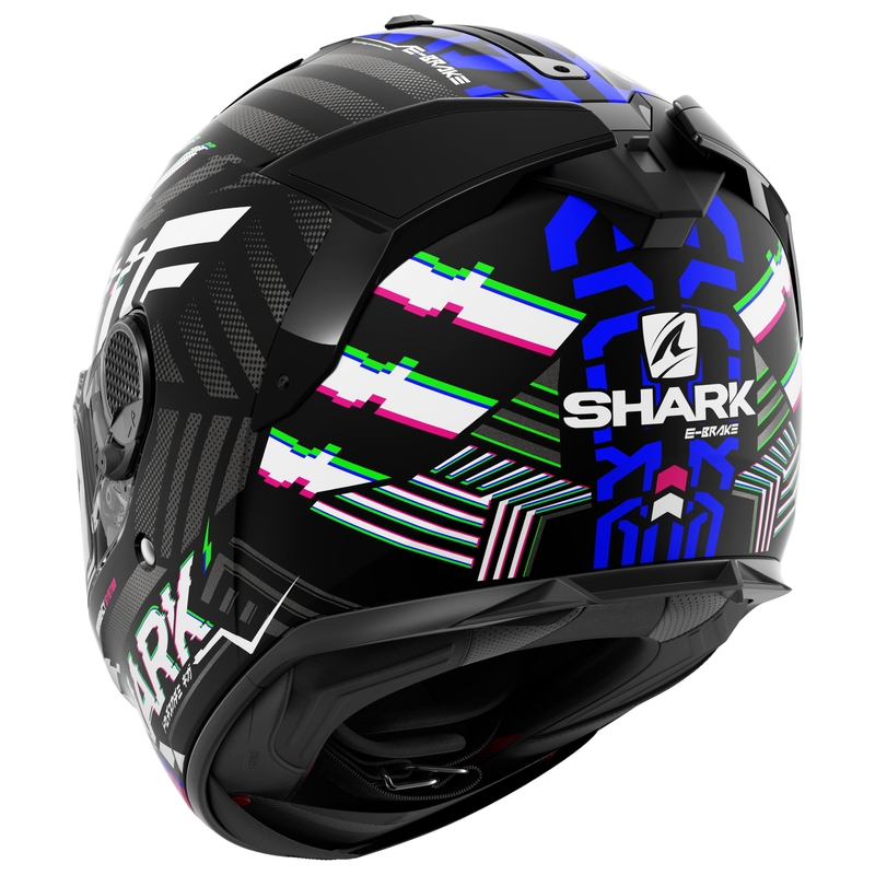 Integrálna prilba na motocykel SHARK SPARTAN GT E-BRAKE čierno-bielo-antracitová