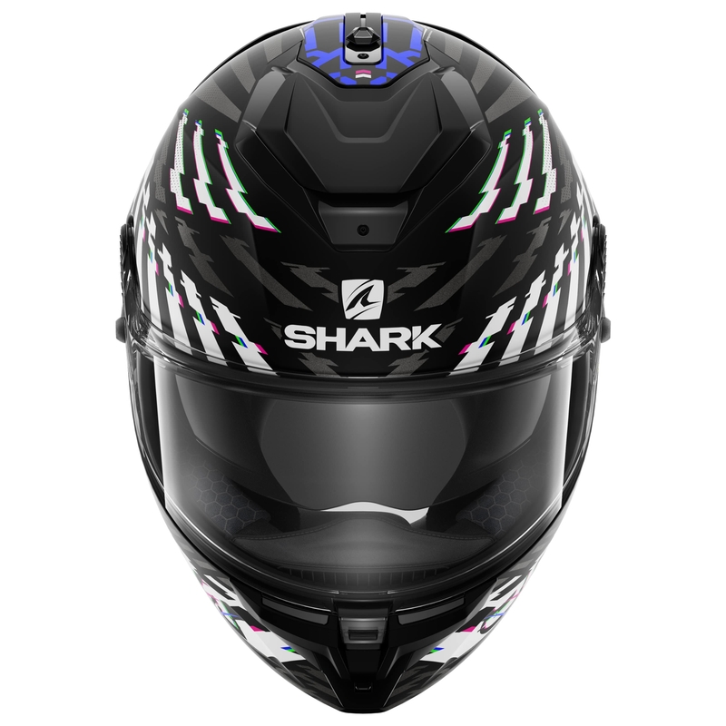 Integrálna prilba na motocykel SHARK SPARTAN GT E-BRAKE čierno-bielo-antracitová