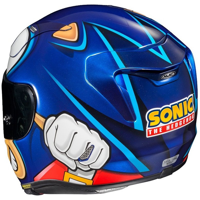 Integrálna prilba na motocykel HJC RPHA 11 Sonic Sega MC2 bielo-béžovo-modrá