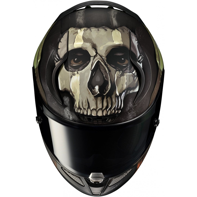 Integrálna prilba na motocykel HJC RPHA 11 Ghost Call Of Duty MC34SF čierno-hnedo-zelená výpredaj