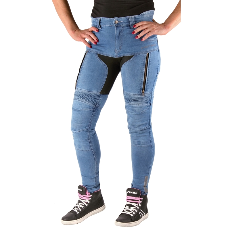 Dámske jeansy na motocykel Street Racer Denim