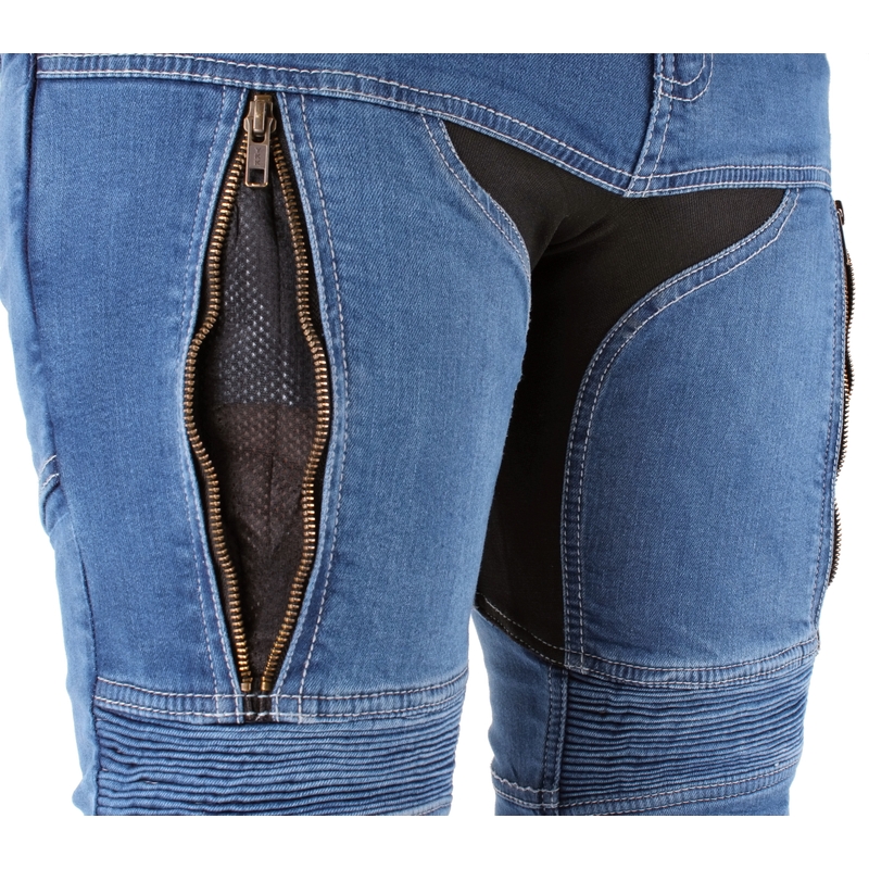 Dámske jeansy na motocykel Street Racer Denim