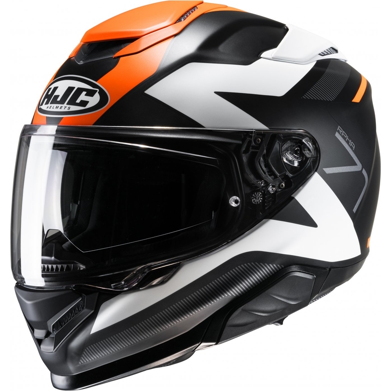 Integrálna prilba na motocykel HJC RPHA 71 Pinna MC7SF čierno-bielo-oranžová výpredaj