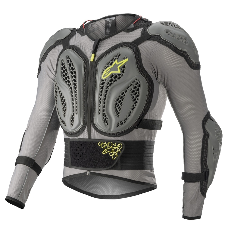 Chránič tela Alpinestars Bionic Action šedo-fluorescenčno žltý