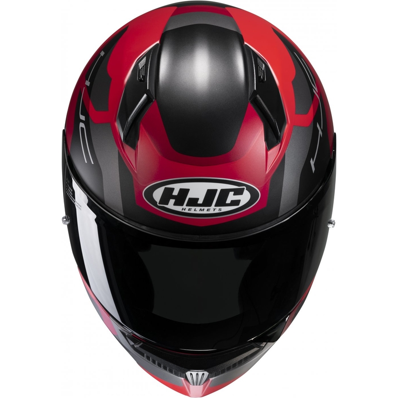 Integrálna prilba na motocykel HJC C10 Tins MC1SF čierno-sivo-červená