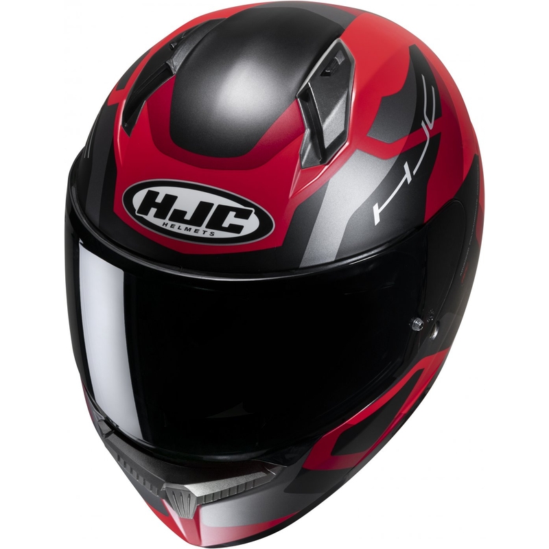 Integrálna prilba na motocykel HJC C10 Tins MC1SF čierno-sivo-červená