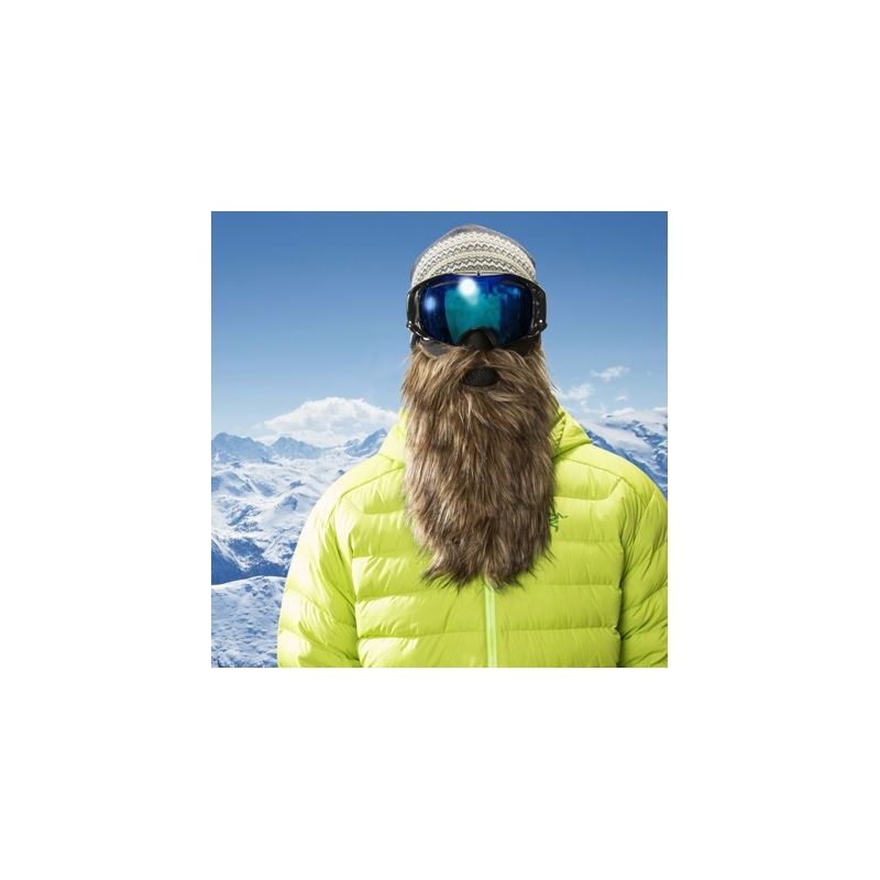 Maska Beardski Prospector hnedá