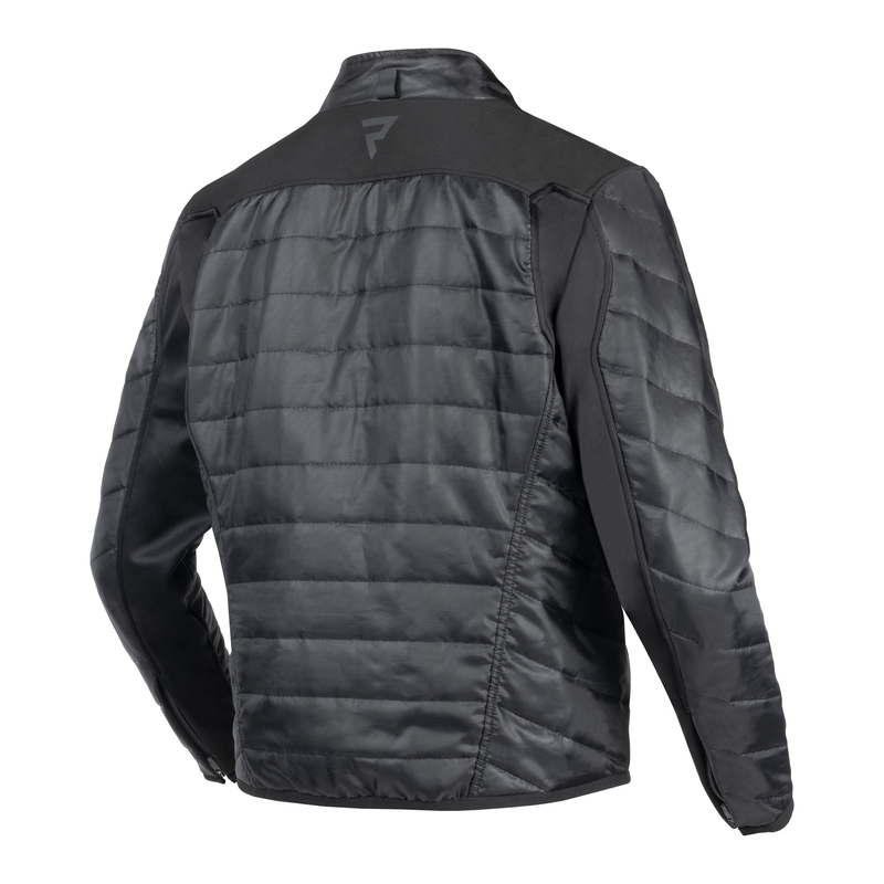 Motocyklová bunda Rebelhorn Range antracitovo-čierno-fluo žltá