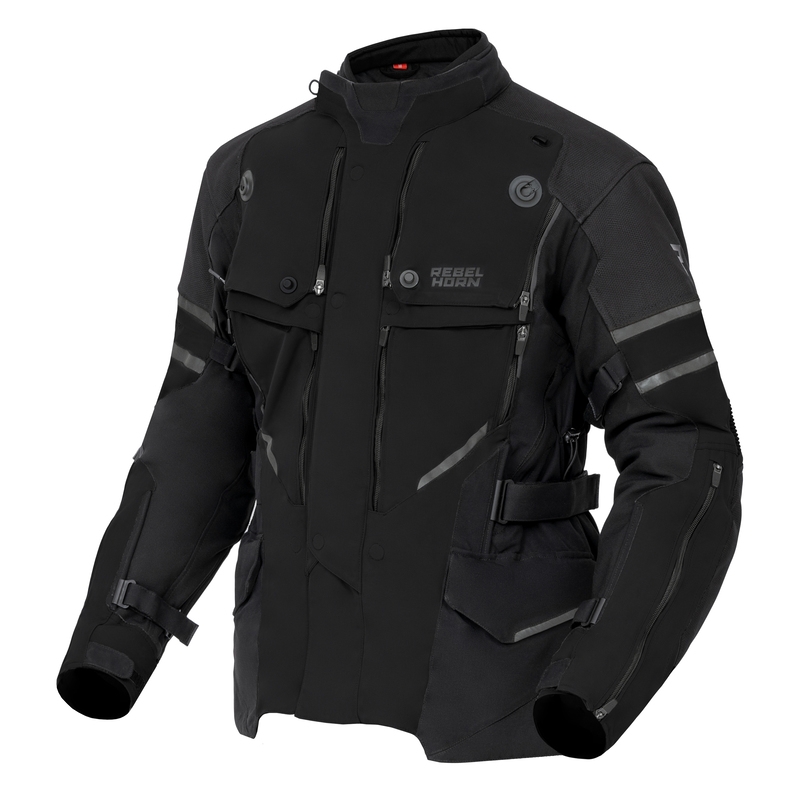 Bunda na motorku Rebelhorn Range Black