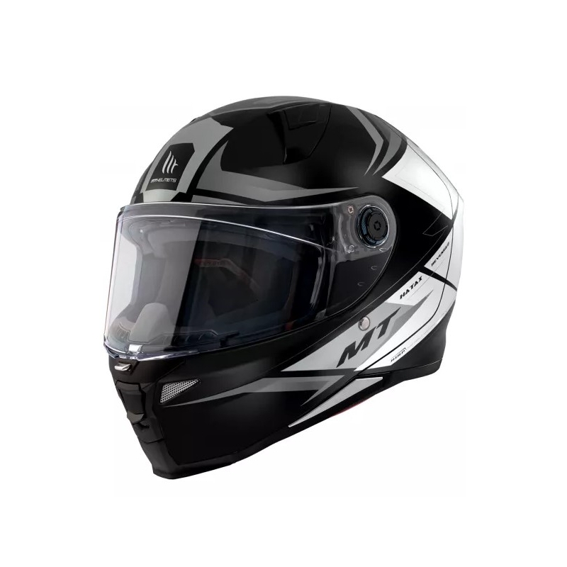 Integrálna prilba na motocykel MT Revenge 2 Hatax čierno-biela výpredaj