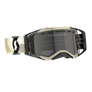 Motokrosové okuliare SCOTT Enduro LS camo béžovo-čierno-šedé