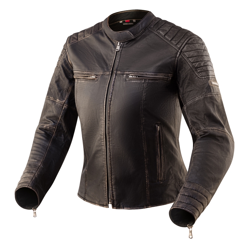 Dámska bunda na motocykel Rebelhorn Hunter Pro Vintage výpredaj