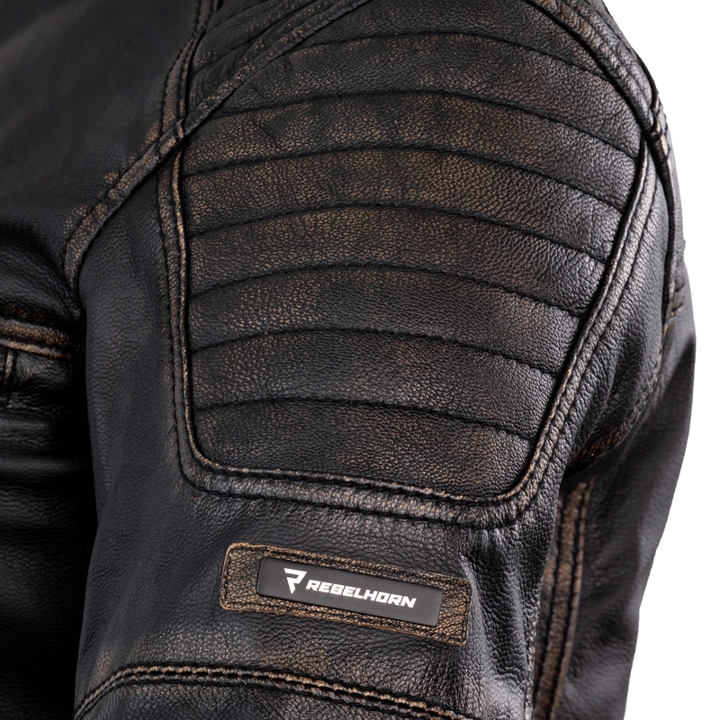 Dámska bunda na motocykel Rebelhorn Hunter Pro Vintage výpredaj