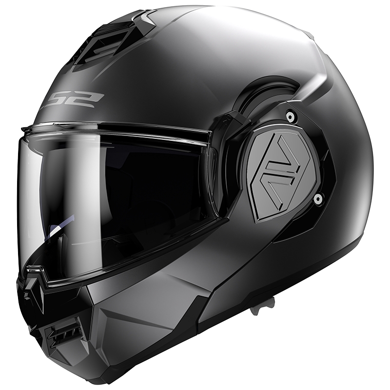 Preklápacia prilba na motocykel LS2 FF906 Advant Solid titánová matná