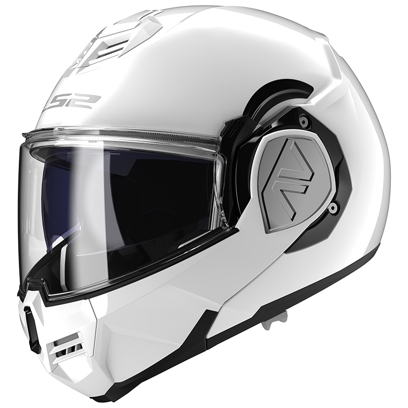Preklápacia prilba na motocykel LS2 FF906 Advant Solid biela