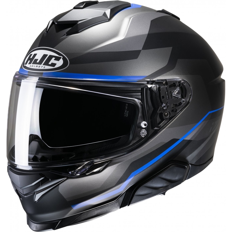 Integrálna prilba na motocykel HJC i71 Nior MC2SF sivo-modrá výpredaj