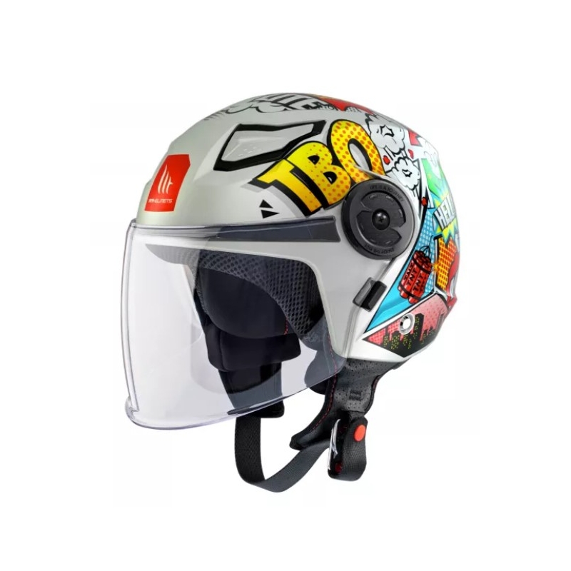 Detská otvorená prilba na motocykel MT Lite Tbo A0