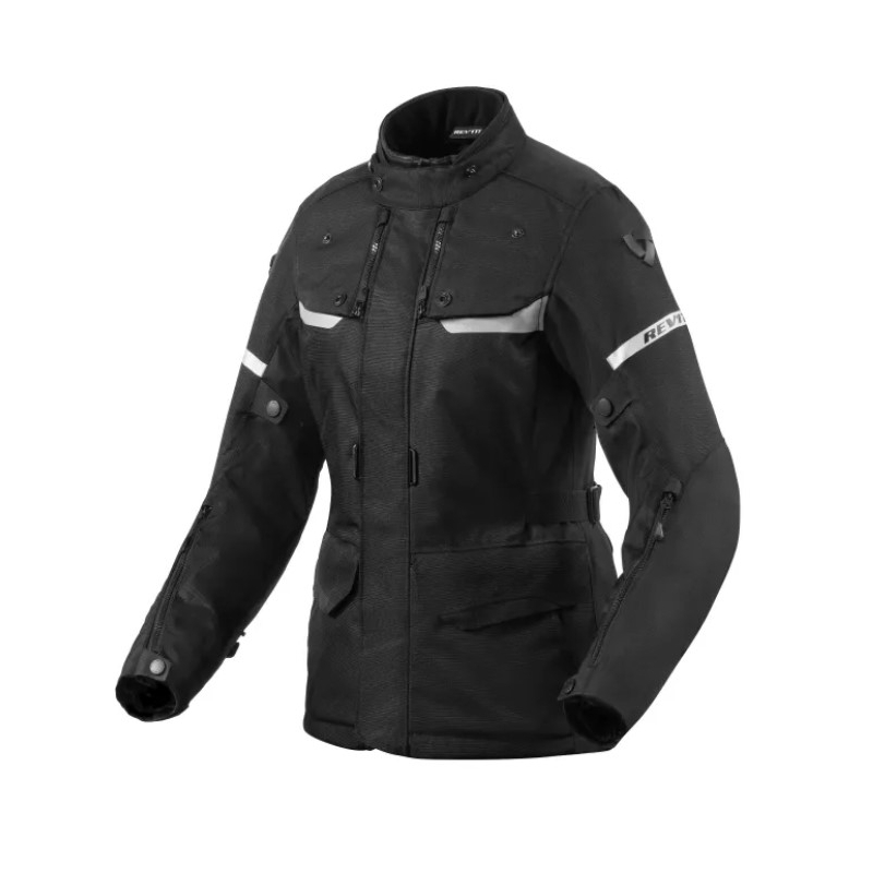 Dámska bunda na motocykel Revit Outback 4 H2O čierna