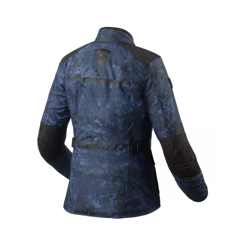 Dámska bunda na motocykel Revit Voltiac 3 H2O camo modrá výpredaj