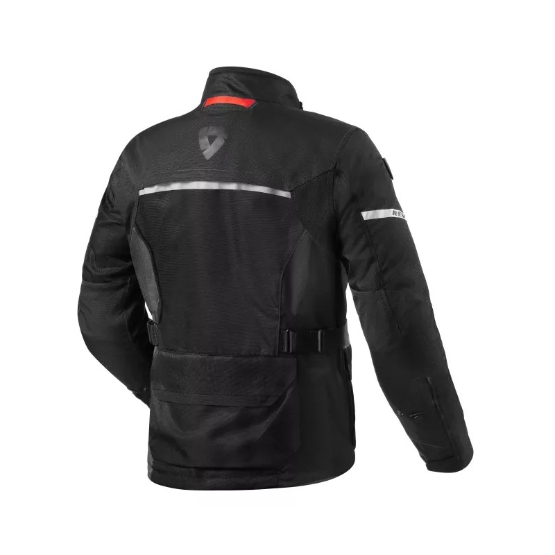 Bunda na motocykel Revit Outback 4 H2O čierna